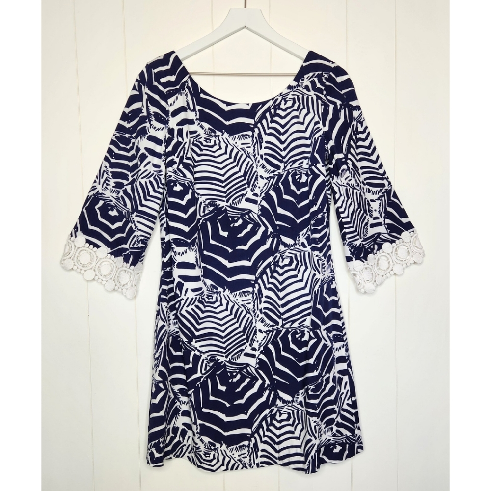 Lilly Pulitzer Navy and White Dress